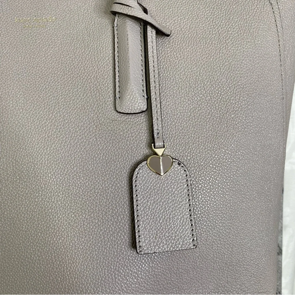 Kate Spade New York Margaux Large Gray Tote Bag